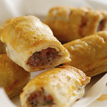 mini sausage rolls